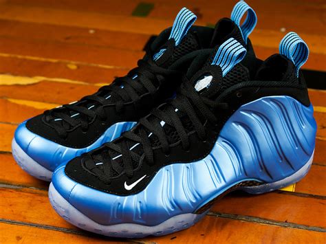 nike foamposite real vs fake university blue|nike foamposite colors.